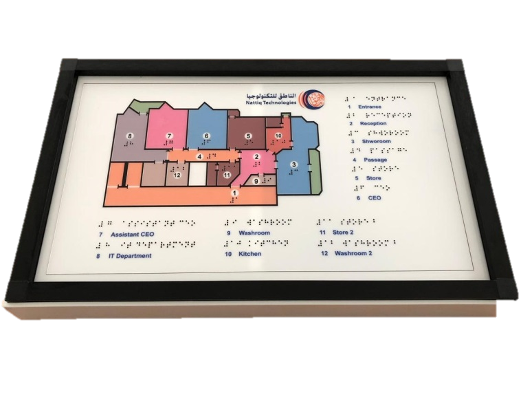 Talking Tactile Location Map