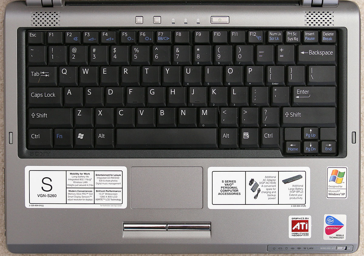 صورة للوحة مفاتيح الحاسب المحمول